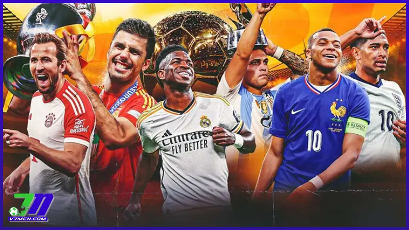 Quả Bóng Vàng 2024: Bellingham Yếu Thế, Vinicius và Rodri Sáng Cửa 1 Quả Bóng Vàng 2024: Cuộc đua khốc liệt giữa Vinicius, Rodri và Bellingham