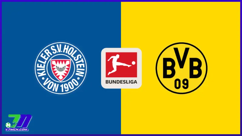 Lịch thi đấu và phát sóng giải VĐQG Đức tuần này (13-19/1/2025) 1 Lịch thi đấu Holstein Kiel vs Borussia Dortmund (15/01/2025 - 00:30)